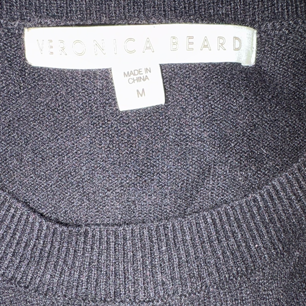 Veronica Beard Mellow Mixed-Media Cashmere Sweater ASO Lucy Hale - Picture 5 of 11